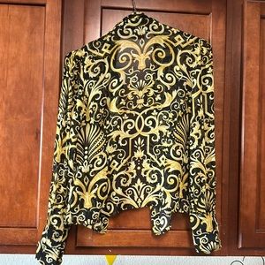 Versace 100% silk blouse
